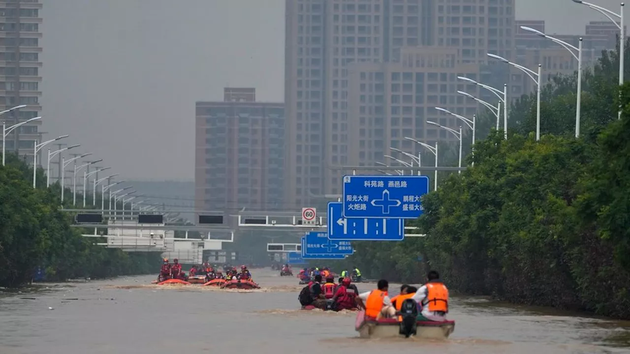 Peneliti: Hampir Setengah Kota Besar China ”Tenggelam”