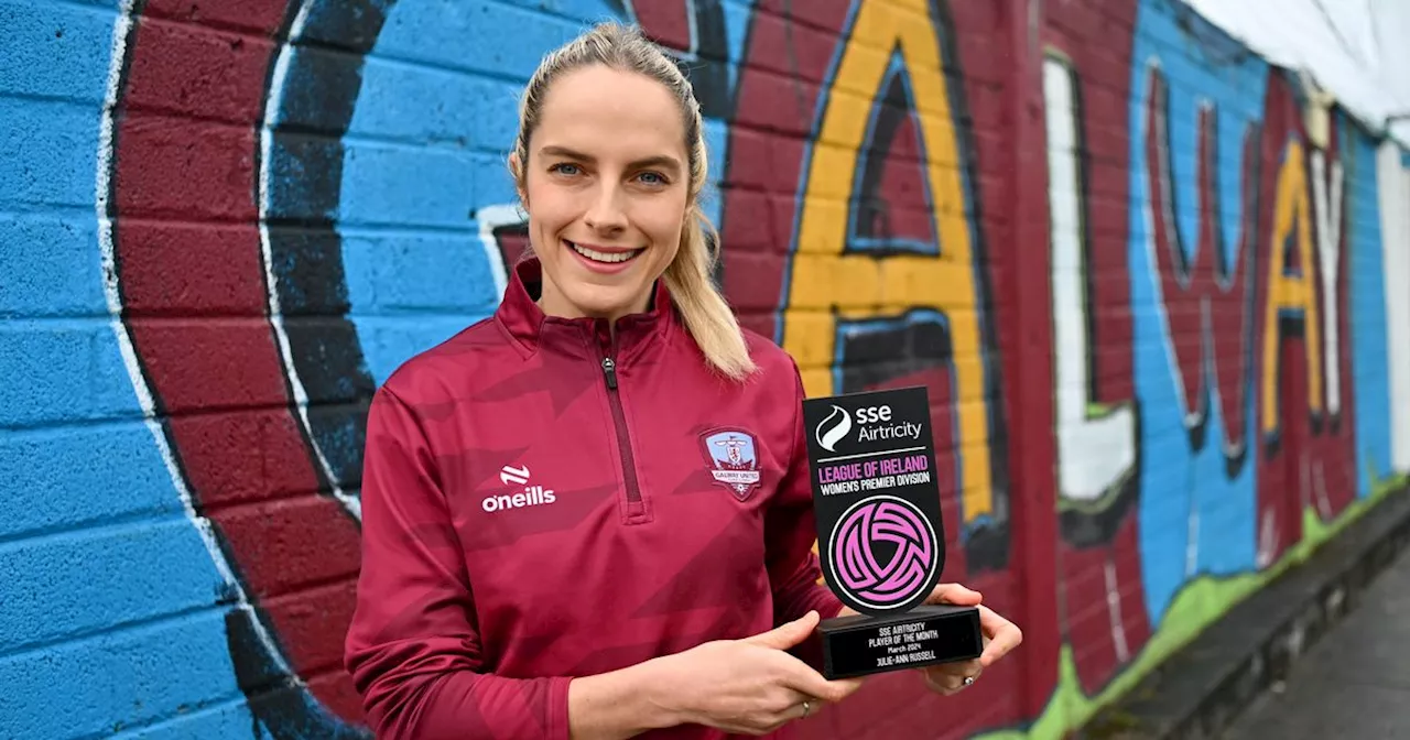 Everything's mumderful for Julie-Ann Russell as Galway United top League table