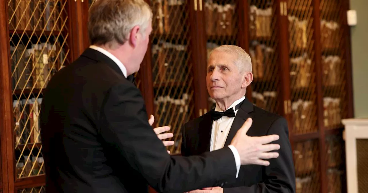 Confronting Trump over Covid not easy but necessary, Fauci says on Dublin trip