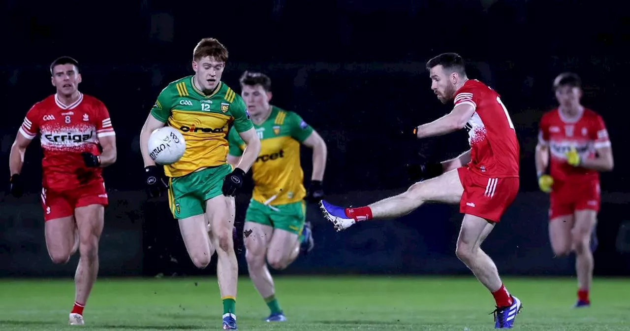 GAA football previews: Derry face Donegal in the most anticipated game this weekend