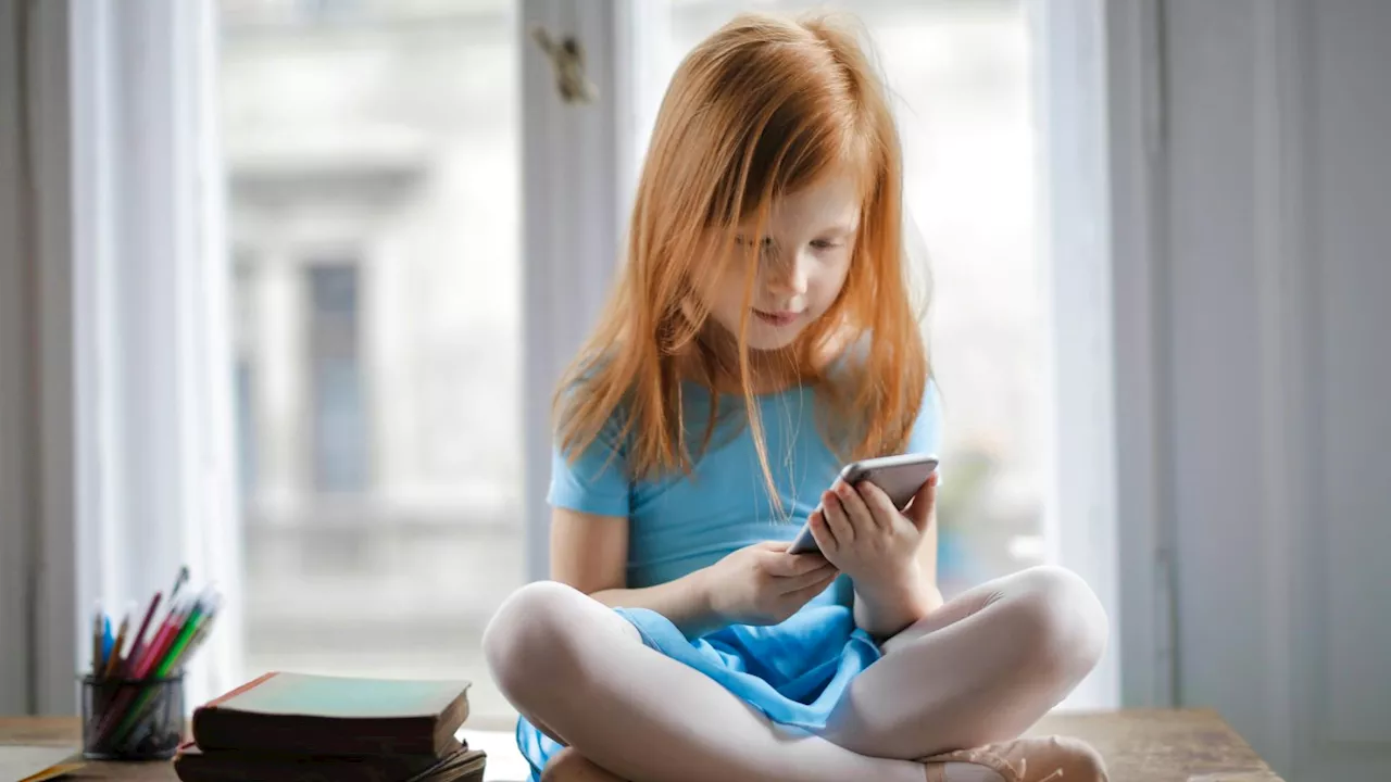 Almost a quarter of children aged five-to-seven have smartphones, Ofcom says