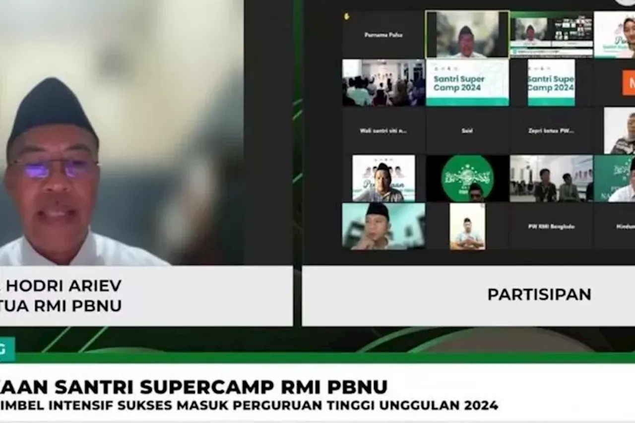 Santri Super Camp, Langkah Strategis RMI PBNU Persiapkan Santri Sukses Masuk PTN Favorit