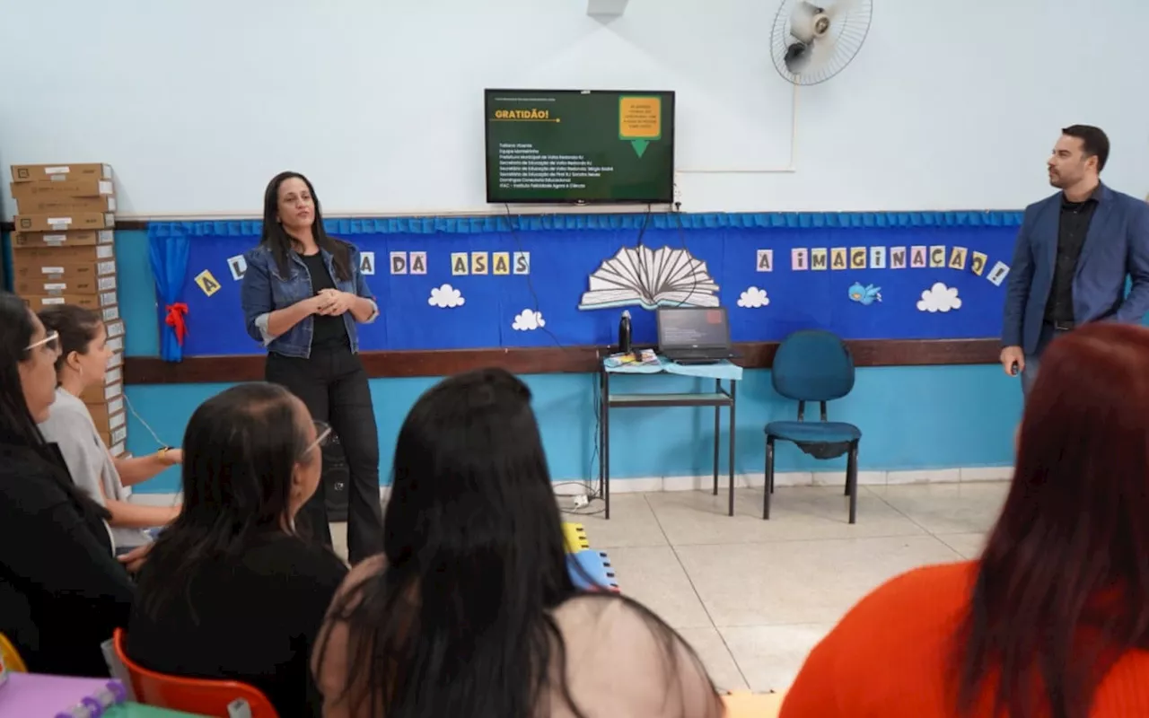 Escola infantil da rede municipal de Volta Redonda apresenta projeto pioneiro em Portugal