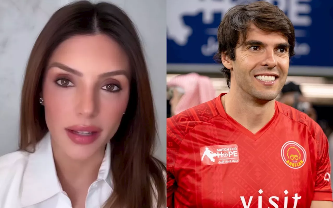 Ex-mulher de Kaká se pronuncia sobre repercussão de fala antiga sobre término com o jogador