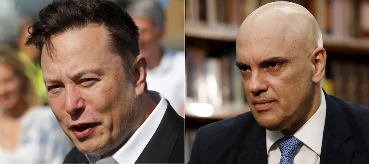 Alvo de inquérito no STF, Elon Musk volta a atacar Alexandre de Moraes nas redes