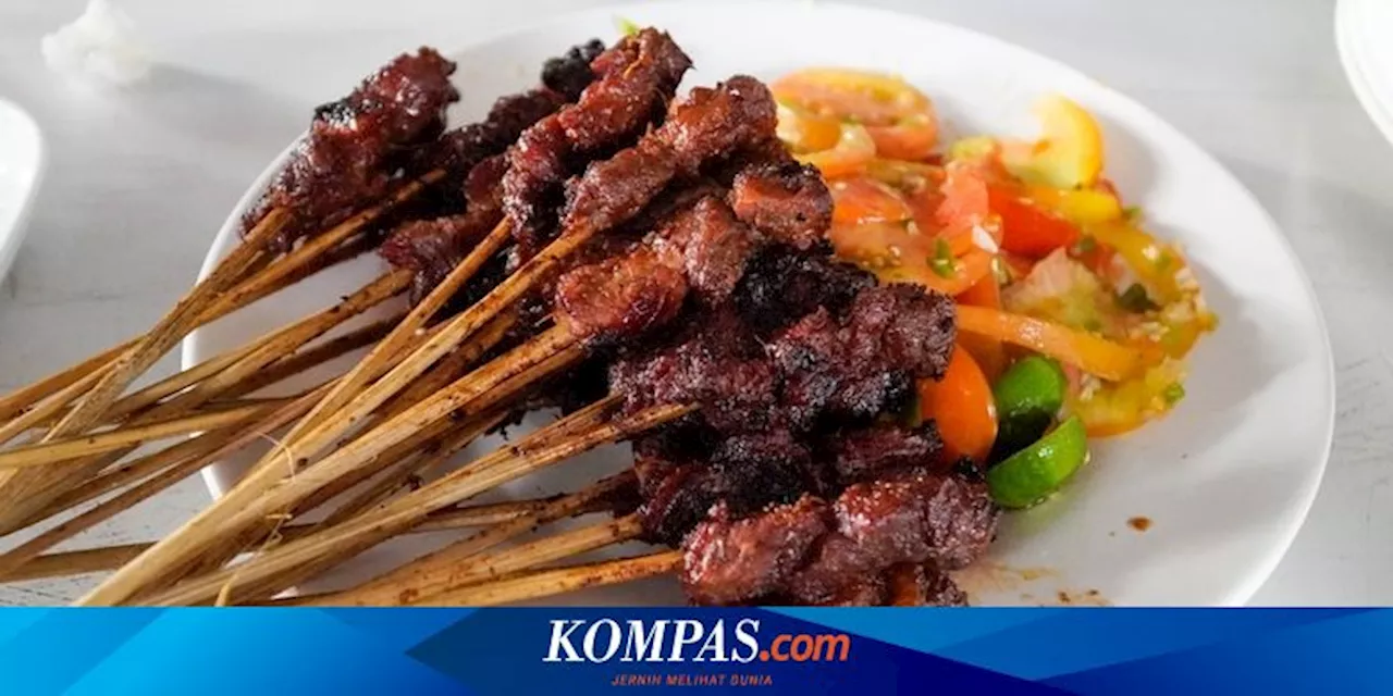 Ragam 7 Sate Populer di Indonesia, Ada Sate Maranggi