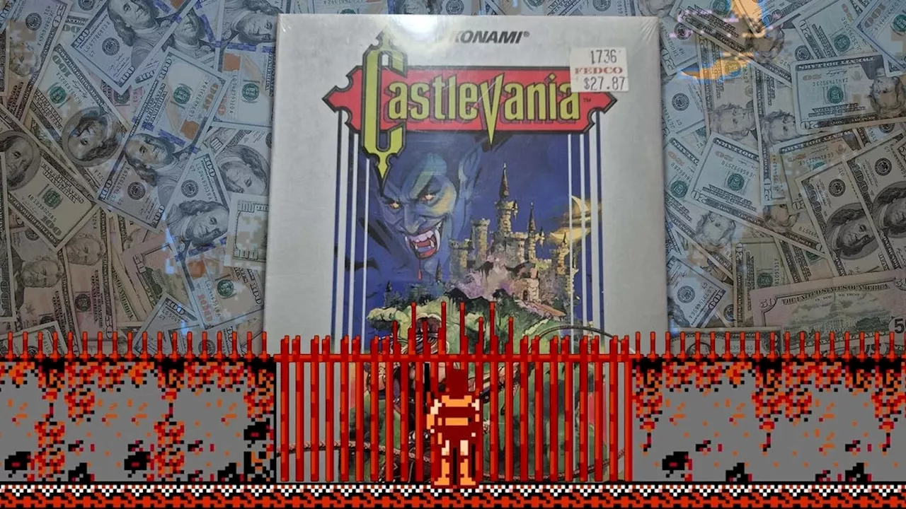 Meet The Guy Who Spent $90K On One Of The Rarest Copies Of Castlevania In The World