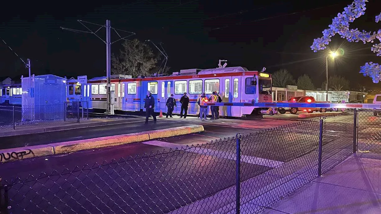 Man struck, killed by TRAX train at Millcreek Station