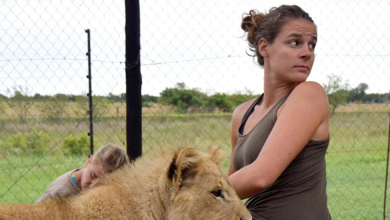 Paméla Cazaux, fan des Springboks et amie des lions et des loups