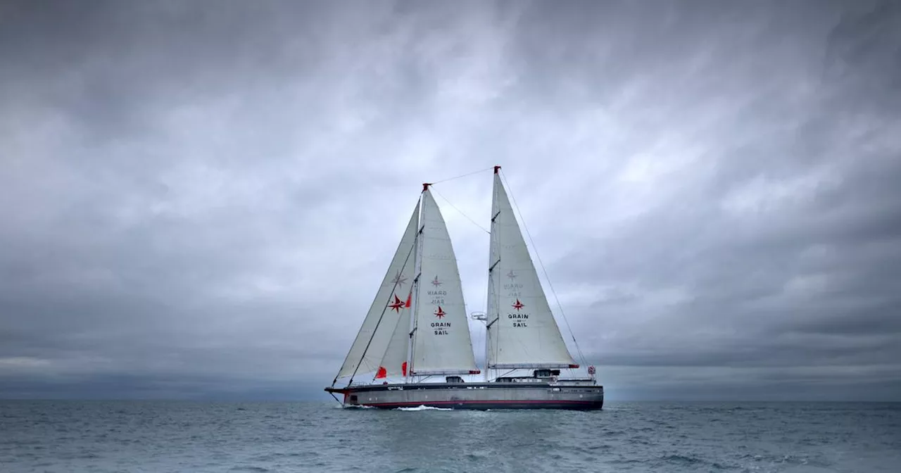 Le Breton Grain de Sail monte en puissance dans le fret à voile avec son nouveau cargo