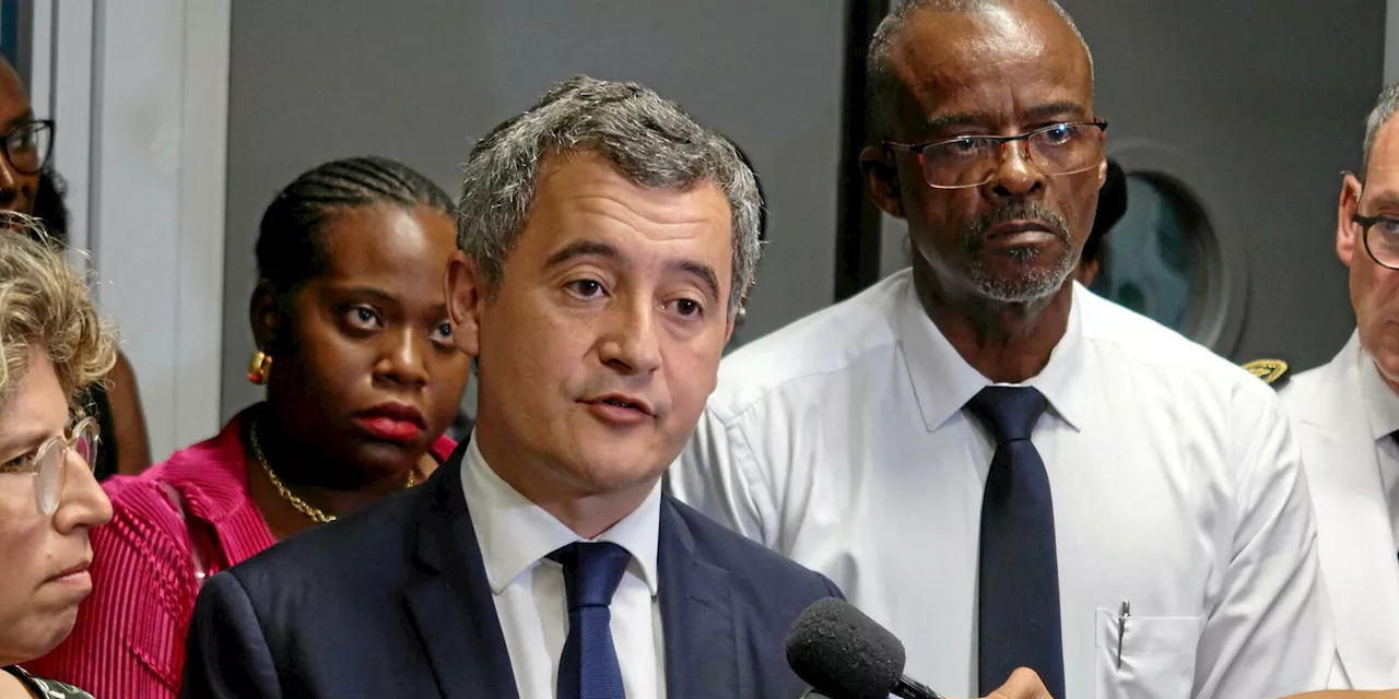 Guadeloupe : Gérald Darmanin empoigné par un homme placé en garde à vue