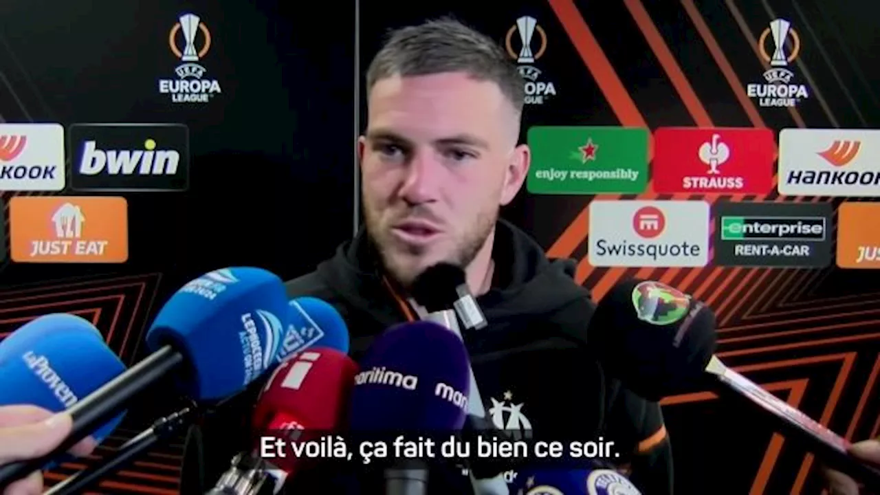 Jordan Veretout, après la qualification de l'OM pour les demi-finales de la Ligue Europa : « C'est énorme !...