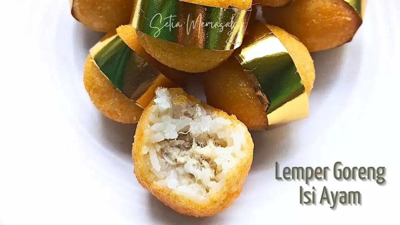 3 Varian Resep Praktis Lemper, Tak Hanya Isian Ayam dan Abon Saja