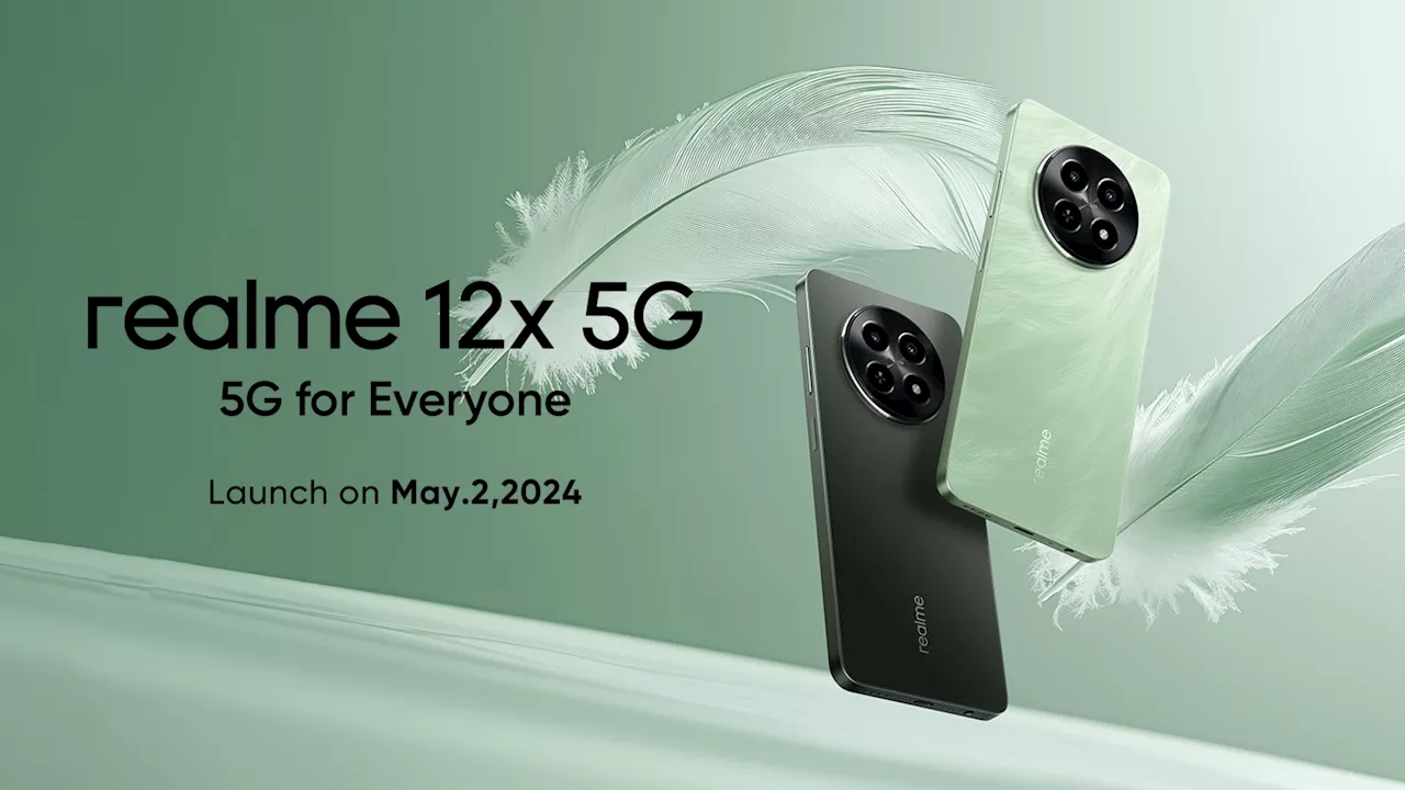 Realme 12x 5G Launching In Malaysia On 2 May 2024