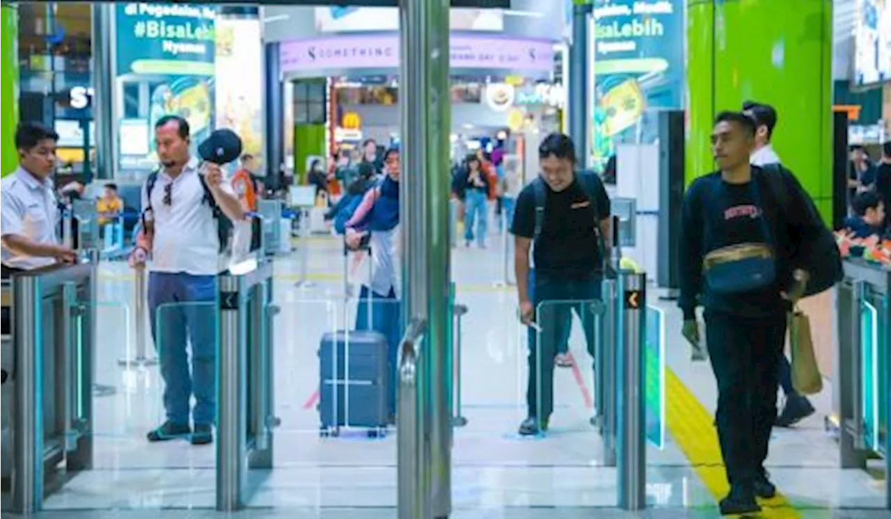 Delapan Hari setelah Lebaran, Kedatangan Penumpang KA ke Jakarta masih Tinggi