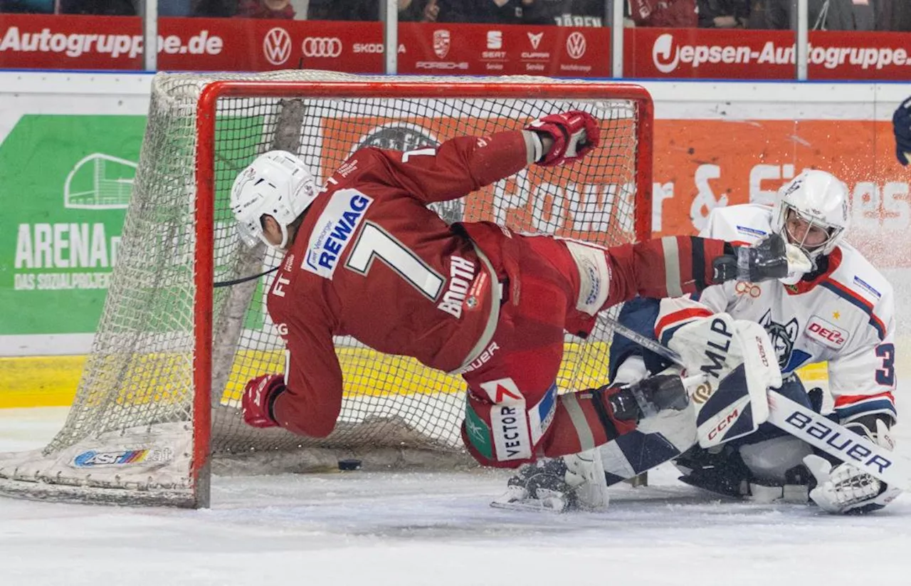 Begeisternde Eisbären sichern sich drittes Heimspiel im DEL-2-Finale gegen Kassel