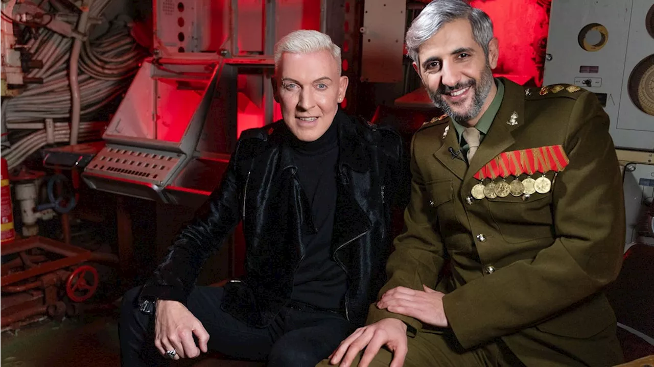 mit Michel Abdollahi und H. P. Baxxter