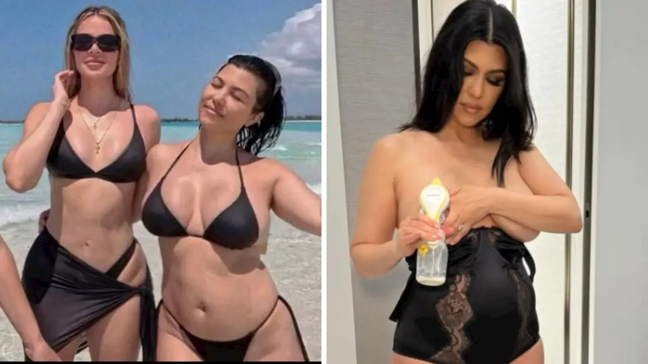 Kourtney hits back at hate over bikini pic