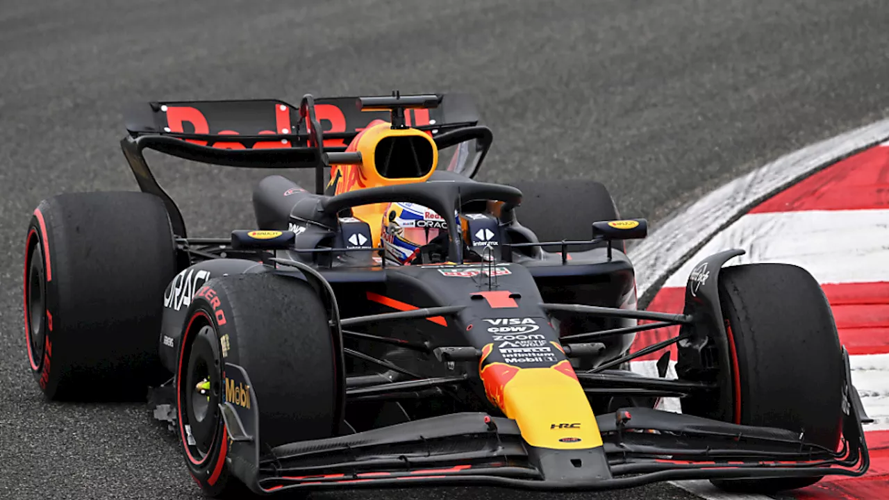 Verstappen Dritter beim Trainingsauftakt in China