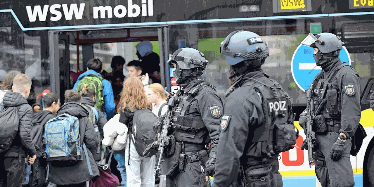 Polizeieinsatz an Wuppertaler Gymnasium