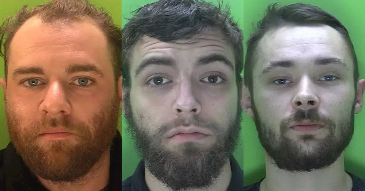 Gun and knife-wielding masked gang robbed terrified shop owners