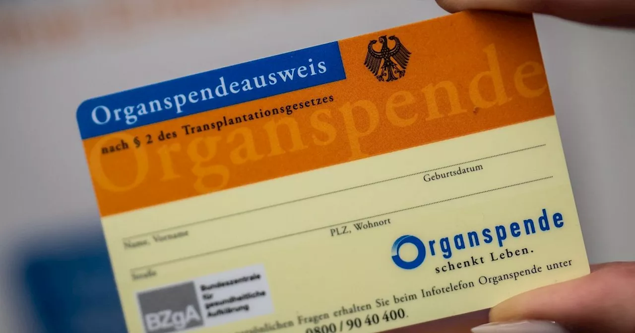 Fast 100.000 Einträge in neuem Register zu Organspenden