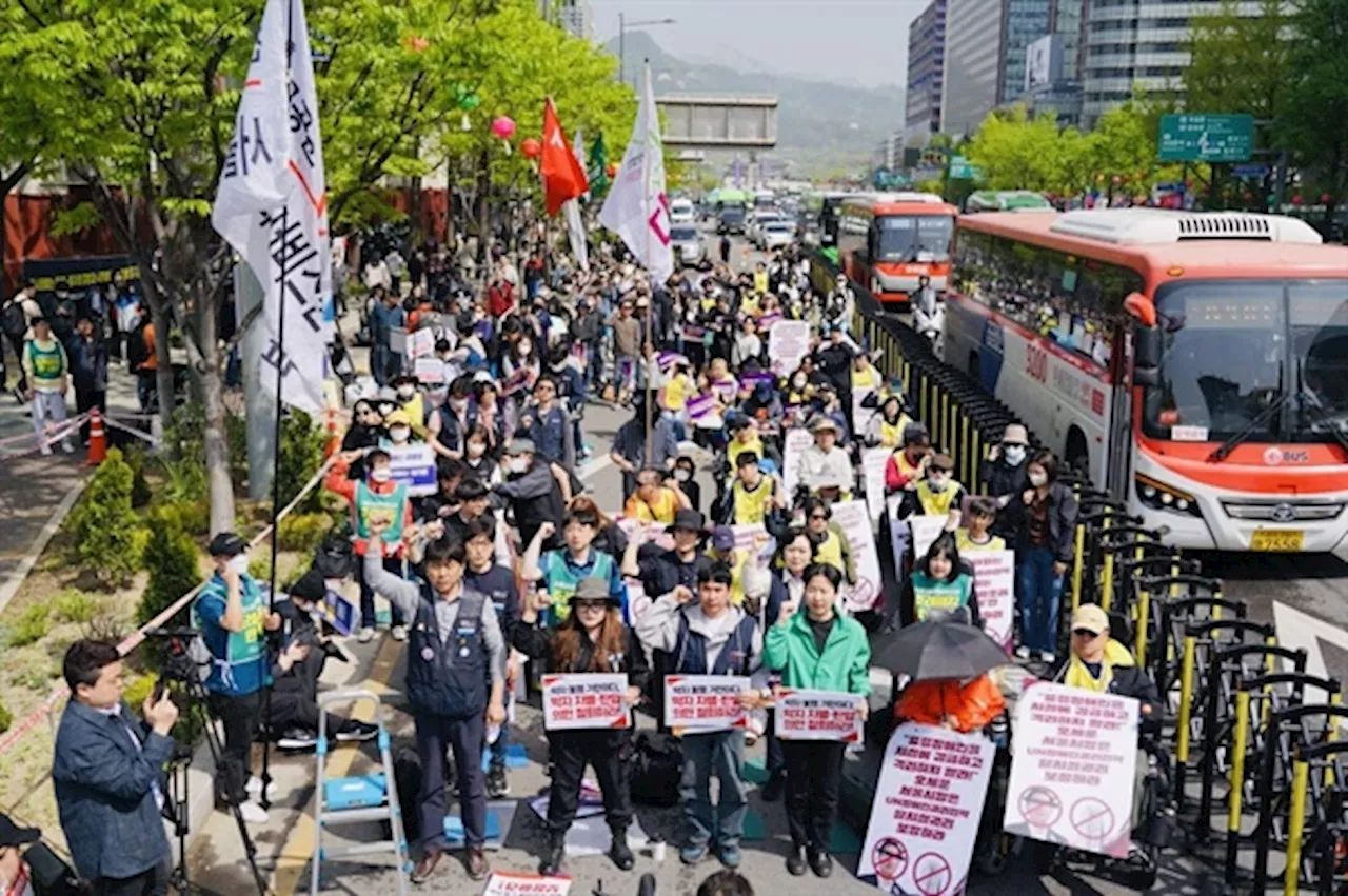 시민 400명이 서울시의회 앞에 모인 이유