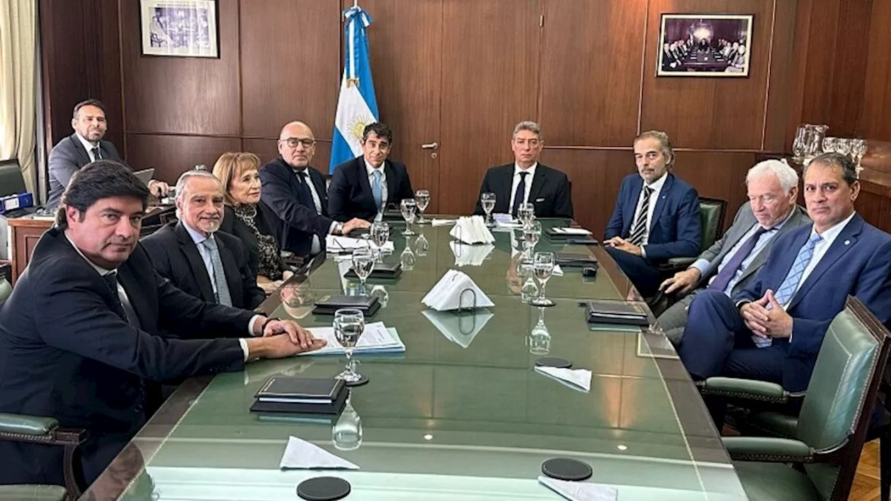 El presidente de la Corte se reunió con los jueces de Casación