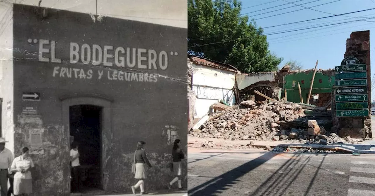 Demuelen edificio histórico en pleno centro de Salamanca: “nos da nostalgia”, claman vecinos