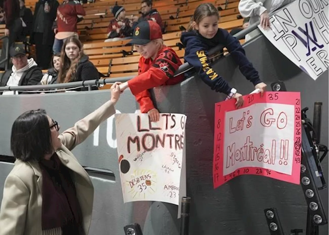 PWHL Montreal ready to set attendance record against Toronto at the Bell Centre