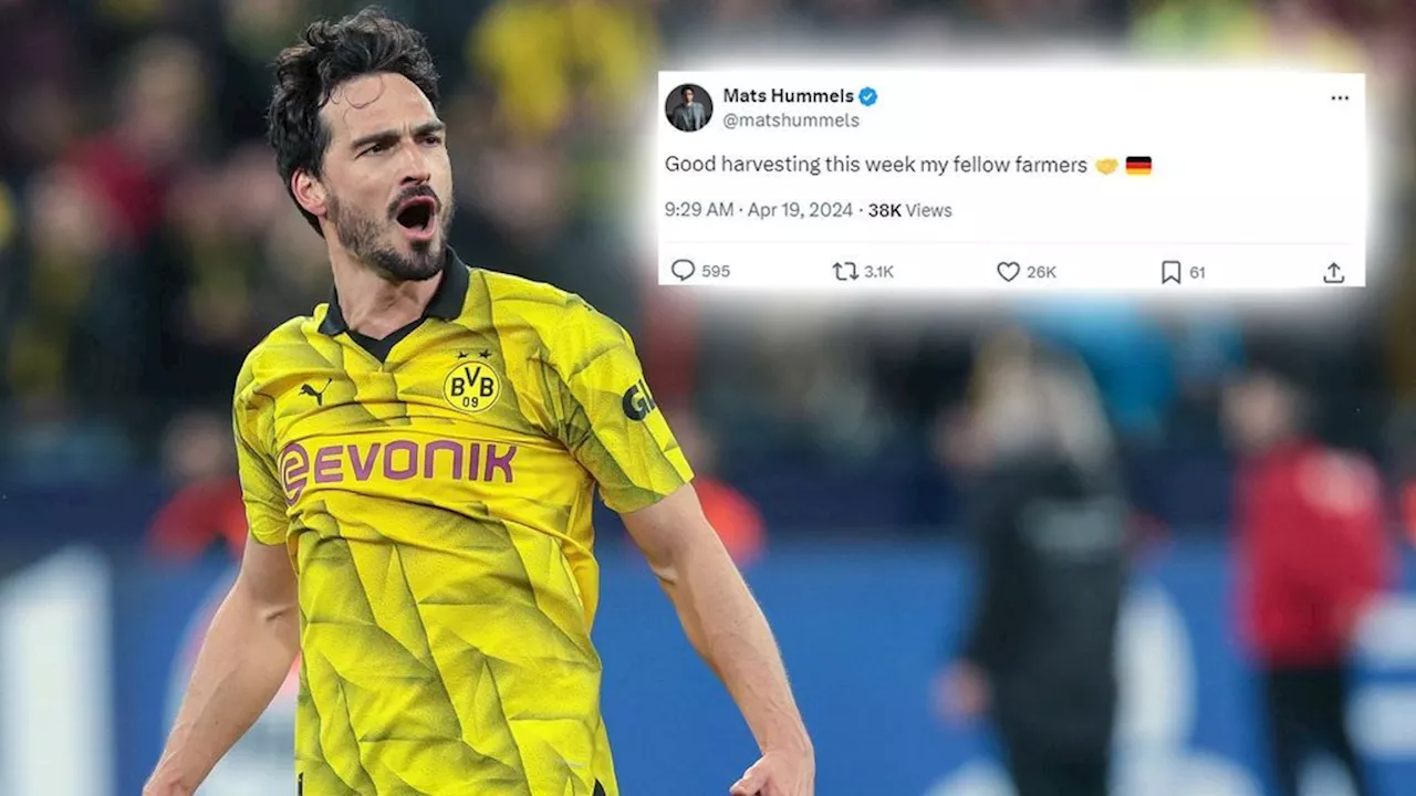 Fußball-Stars auf Social Media: 'Gute Ernte, meine Bauernkollegen' - Hummels witzelt über Engländer