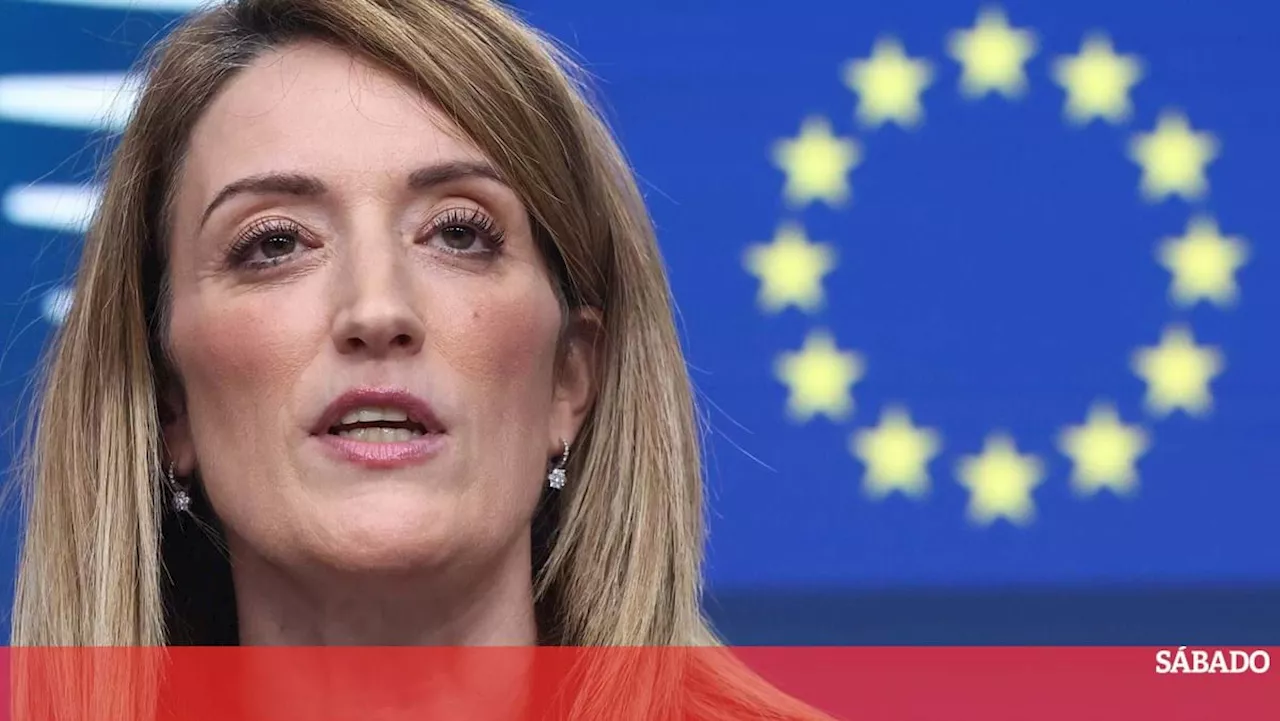 Roberta Metsola reúne com Marcelo, Montenegro e Pedro Nuno