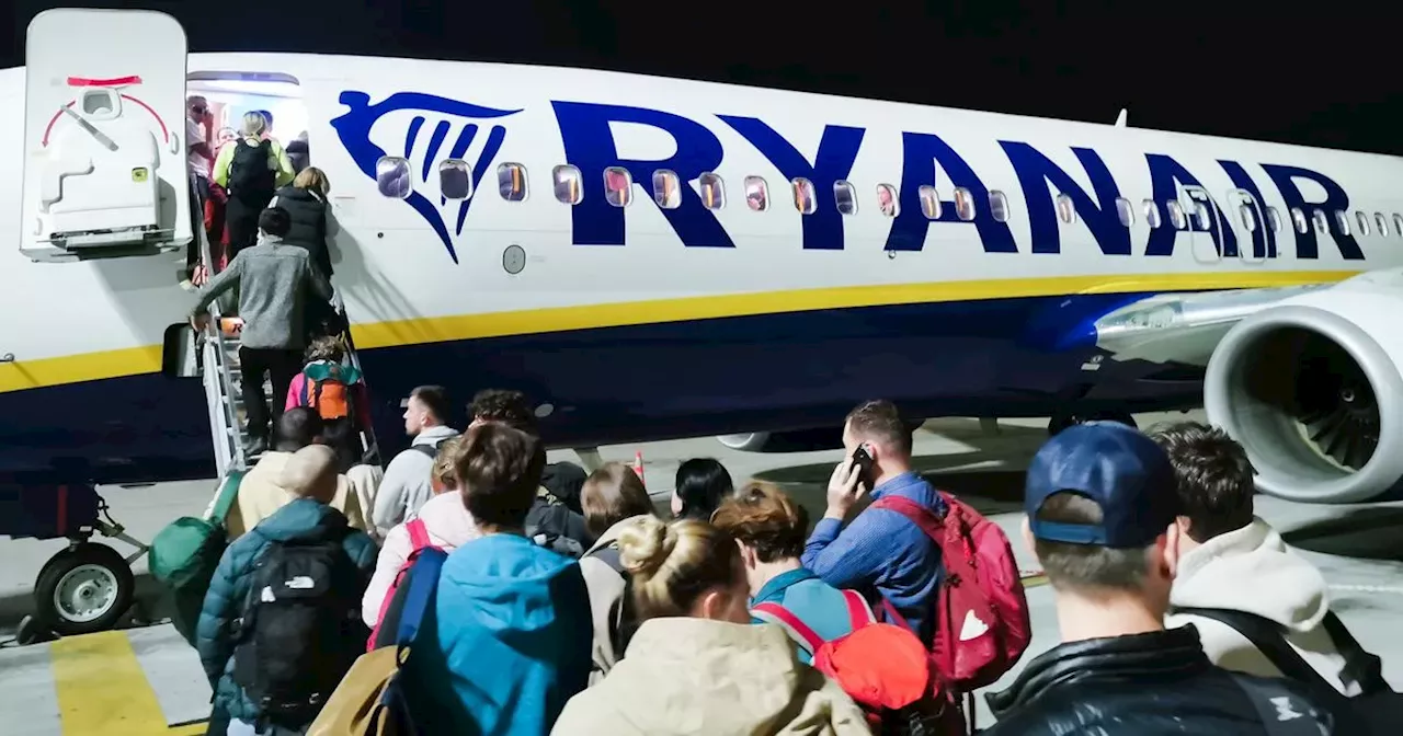 Ryanair and Dublin Airport confirm check-in times for tourists ahead of flights