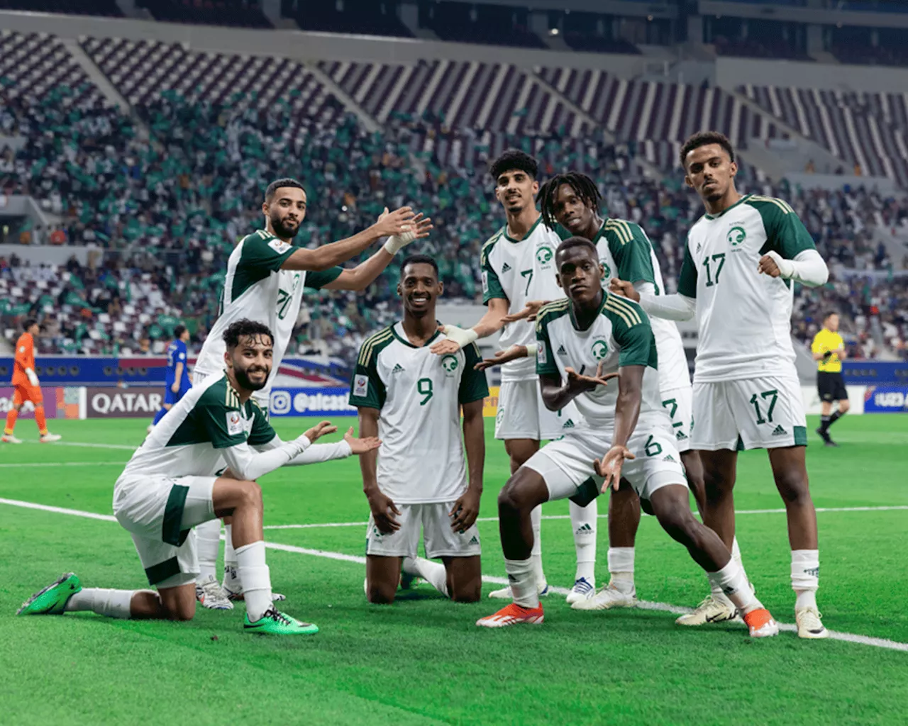 كأس آسيا تحت 23 عامًا: الأخضر الأولمبي يمطر شباك تايلاند بخماسية ويقترب من التأهل