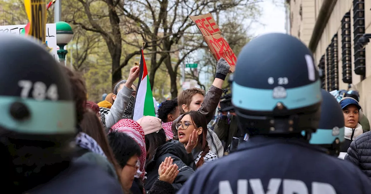 Over 100 pro-Palestinian protesters arrested from New York's Columbia campus