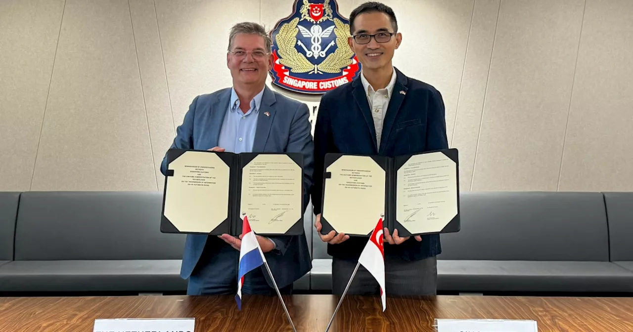 Singapore and Netherlands to establish container tracking service