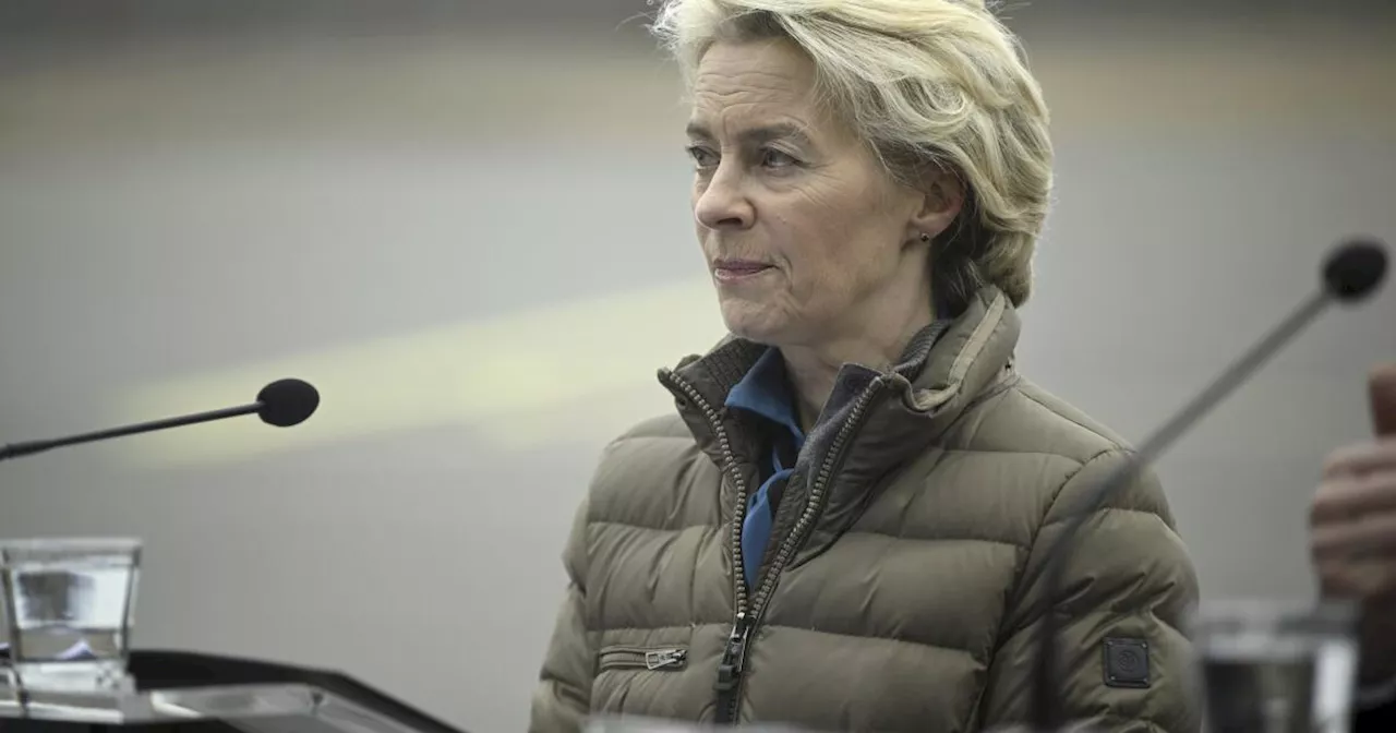 European Union official von der Leyen visits Finland-Russia border to assess security situation