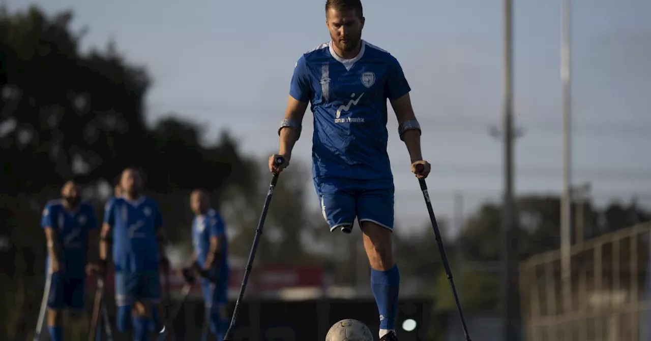 Soldiers who lost limbs in Gaza war are finding healing on Israel's amputee soccer team