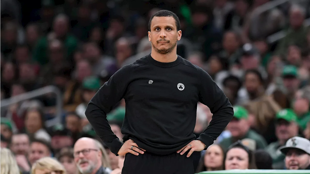 Celtics Coach Joe Mazzulla Has Wild Take on Revolving Doors