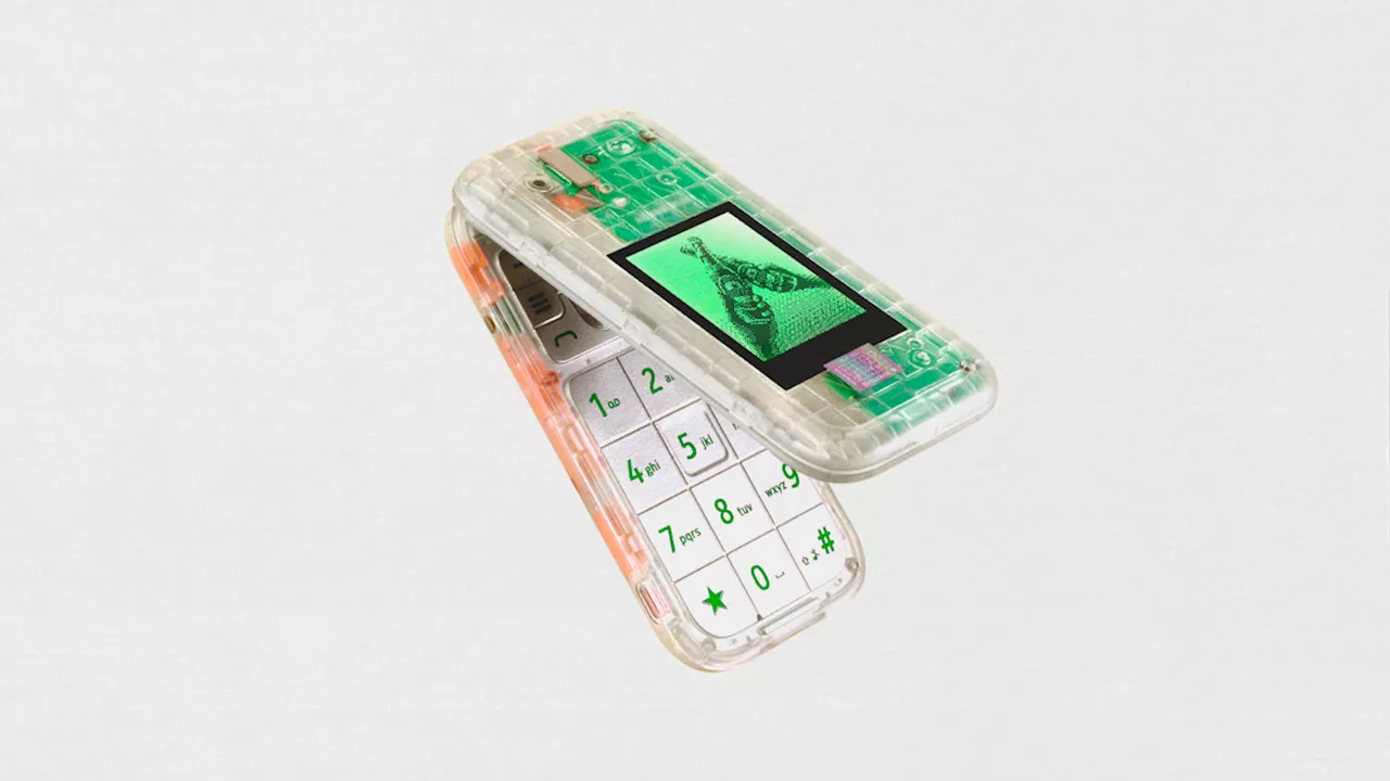 The Boring Phone: Heineken launches a nostalgic flip phone, even comes with Snake