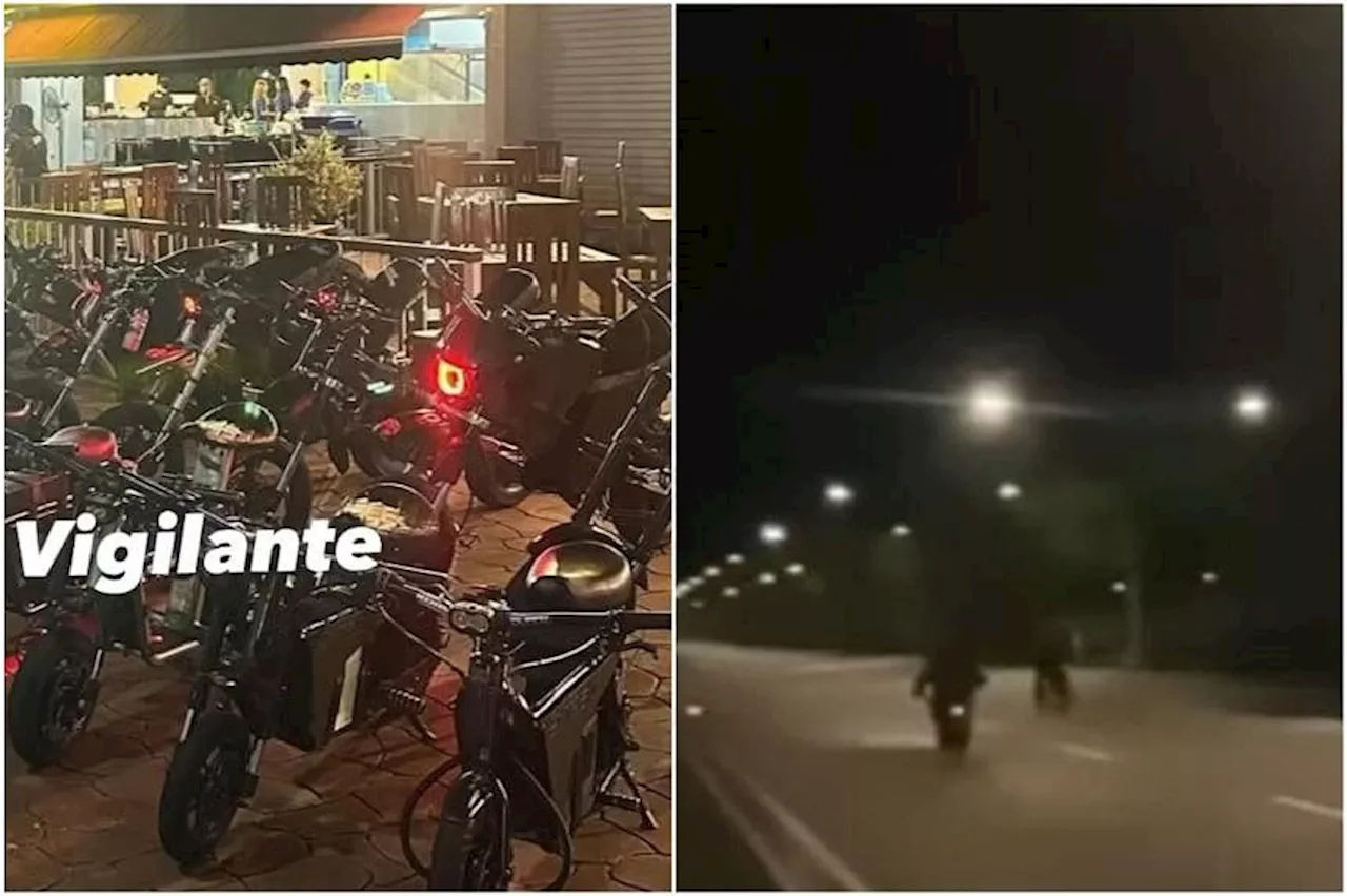 LTA investigating after e-bikes and e-scooters seen racing, will step up enforcement