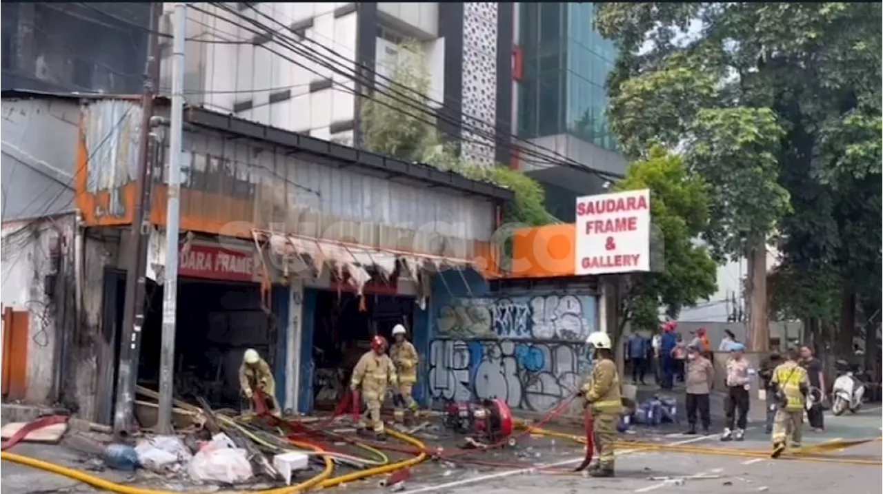 Kebakaran Hebat di Ruko Saudara Frame Mampang, Begini Kondisi 5 Korban Selamat yang Alami Luka Bakar