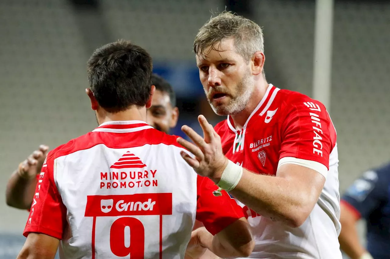 Biarritz Olympique : O’Callaghan blessé, un retour espéré début mai