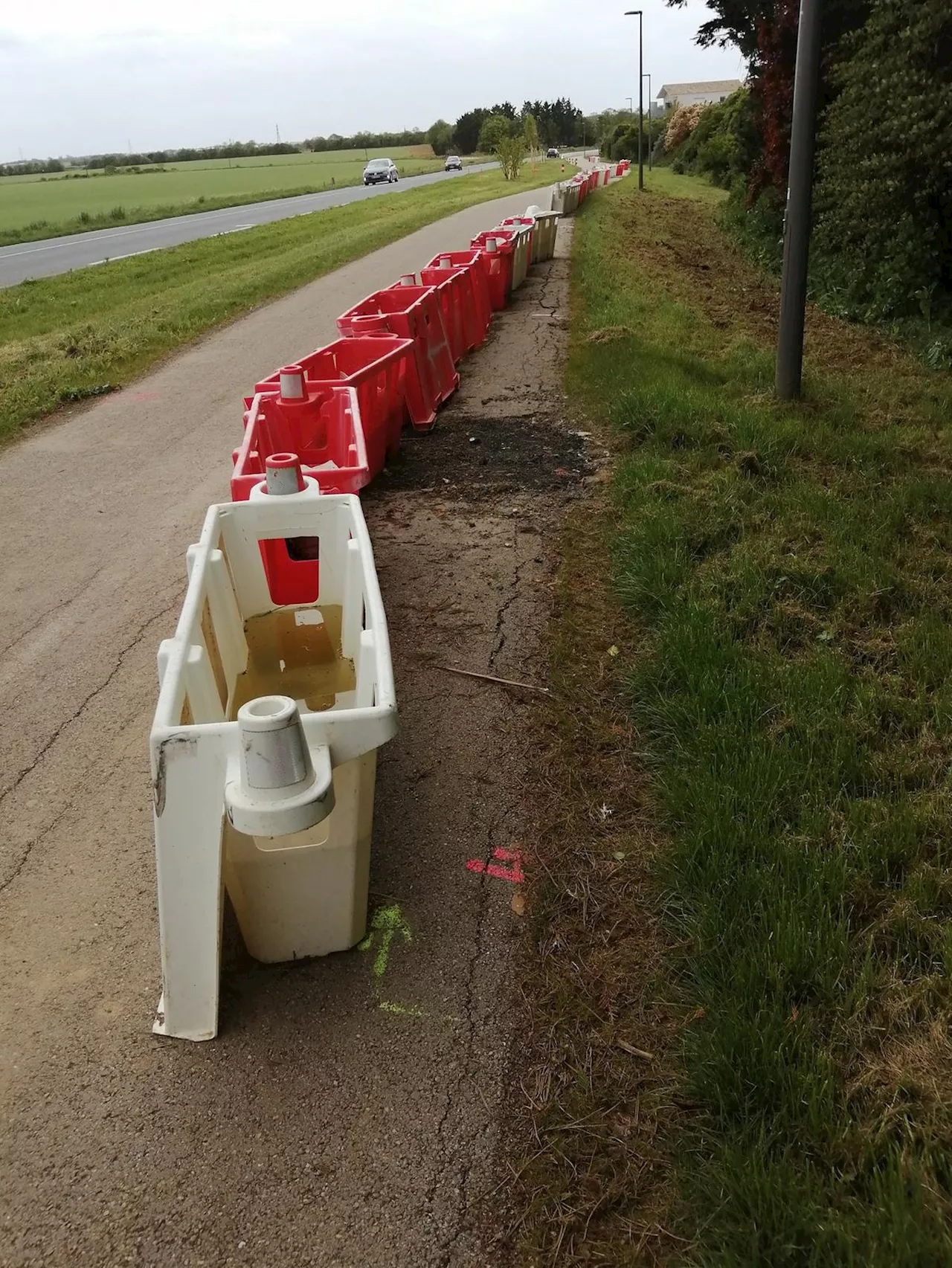 Lagord/Nieul-sur-Mer : des malfaçons sur la nouvelle piste cyclable