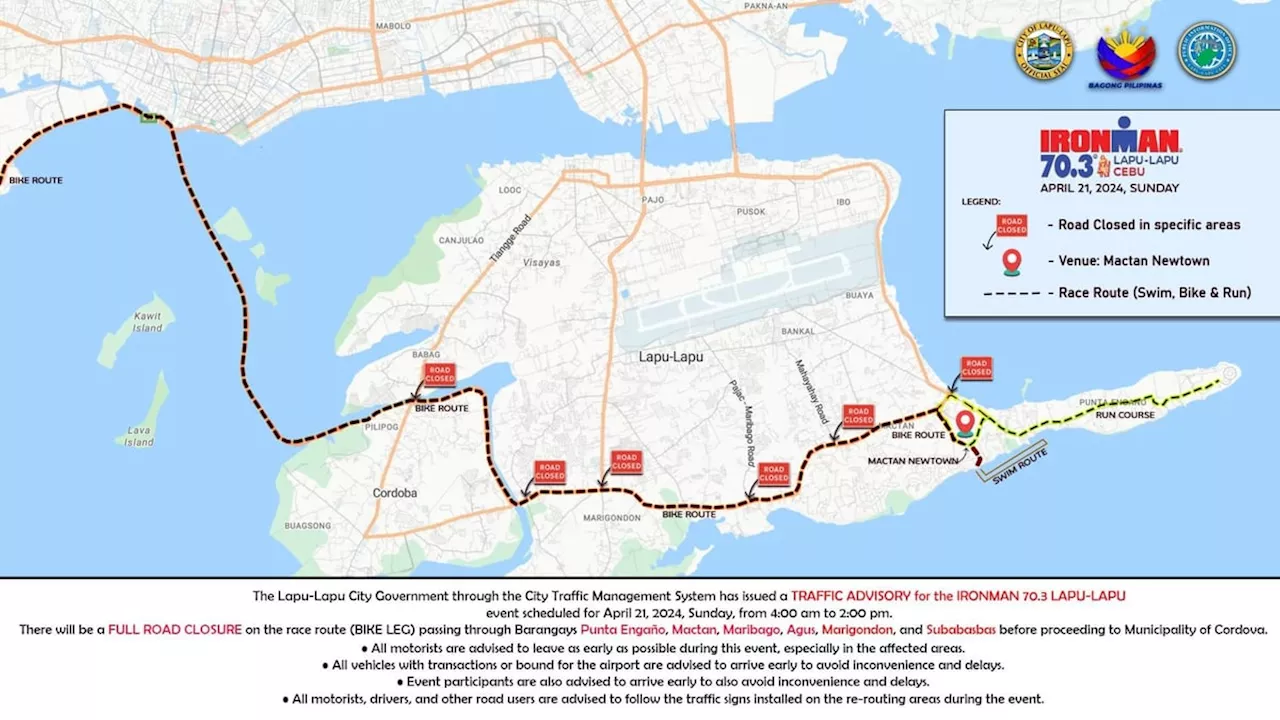 Over 1,700 Lapu-Lapu police to secure Ironman this Sunday