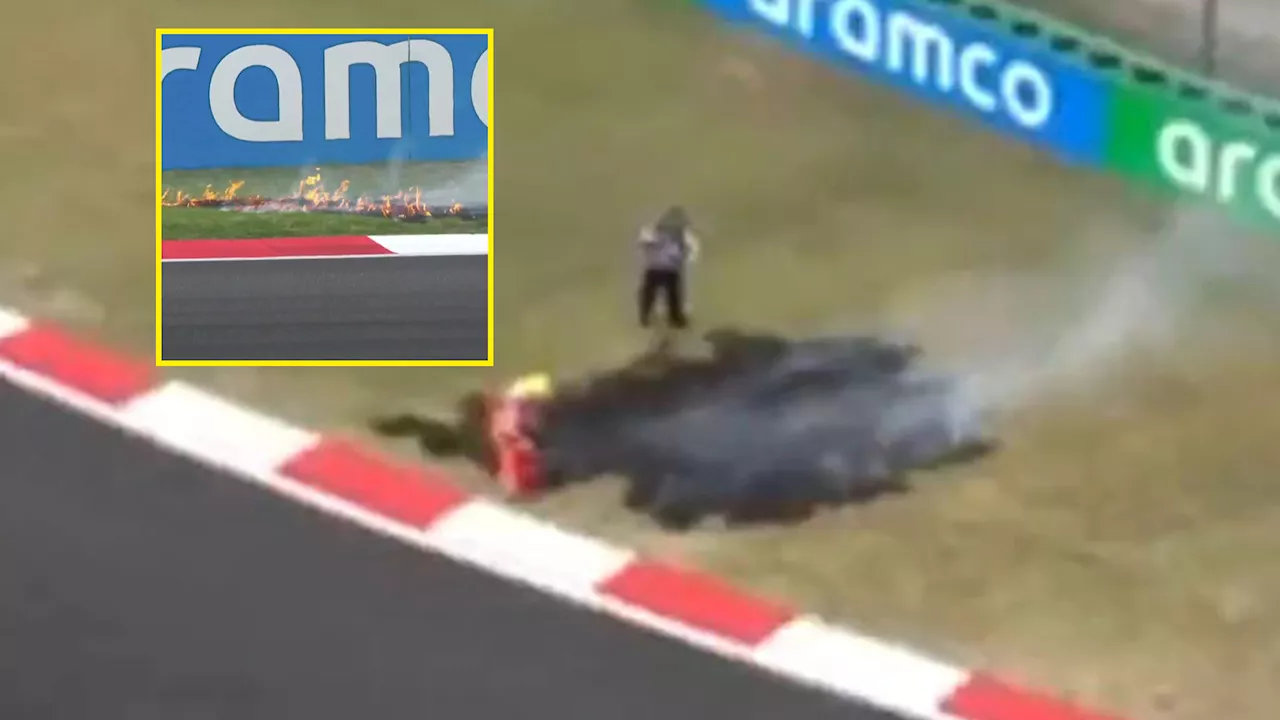 F1 commentators left shocked by never-seen-before moment happening twice at Chinese Grand Prix...