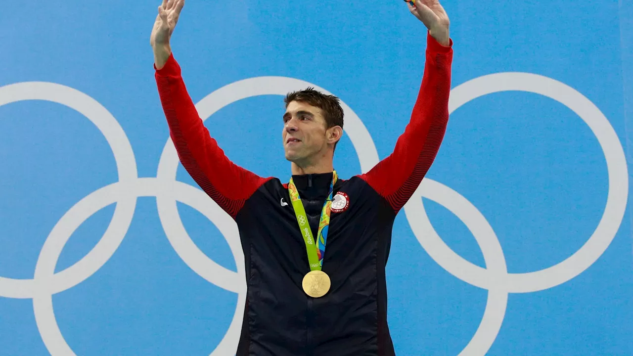 Michael Phelps won 28 Olympic medals and ate 10,000 calories but now enjoys a new sport