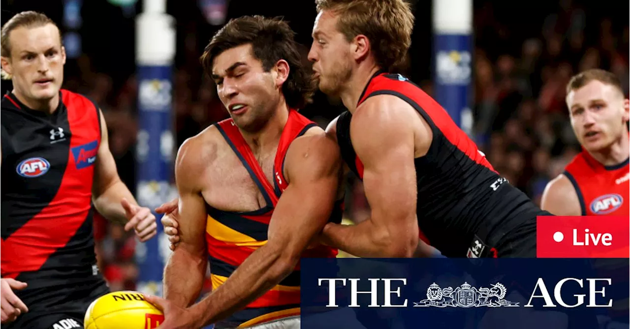 AFL live updates: Essendon return to unhappy hunting ground, as Crows await