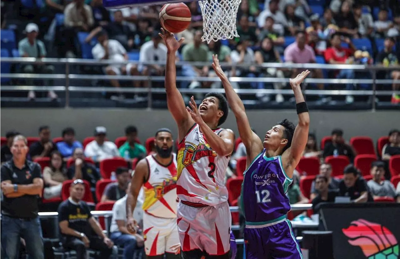 San Miguel outplays Converge to remain unbeaten