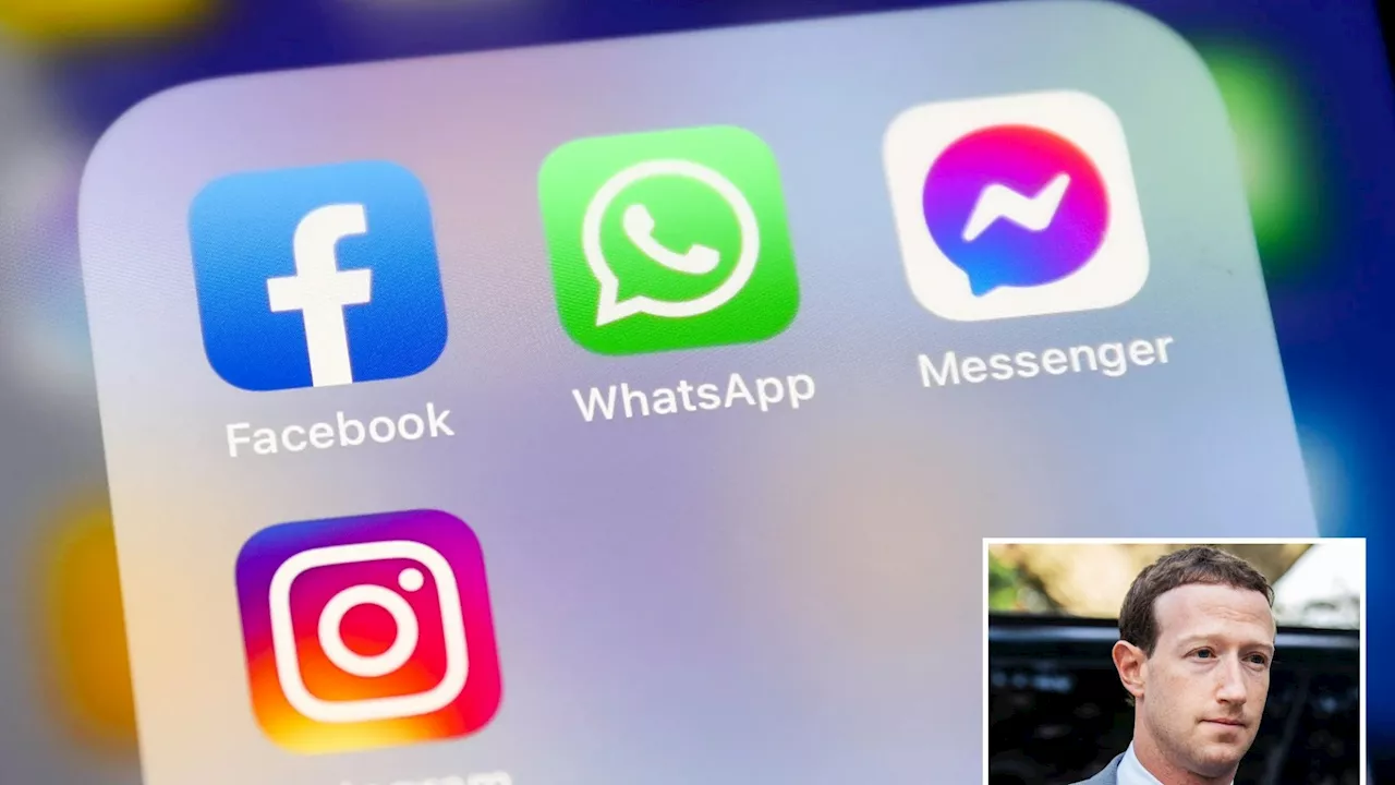 Major change to Facebook, WhatsApp and Instagram as Mark Zuckerberg introduces AI chatbot to users...